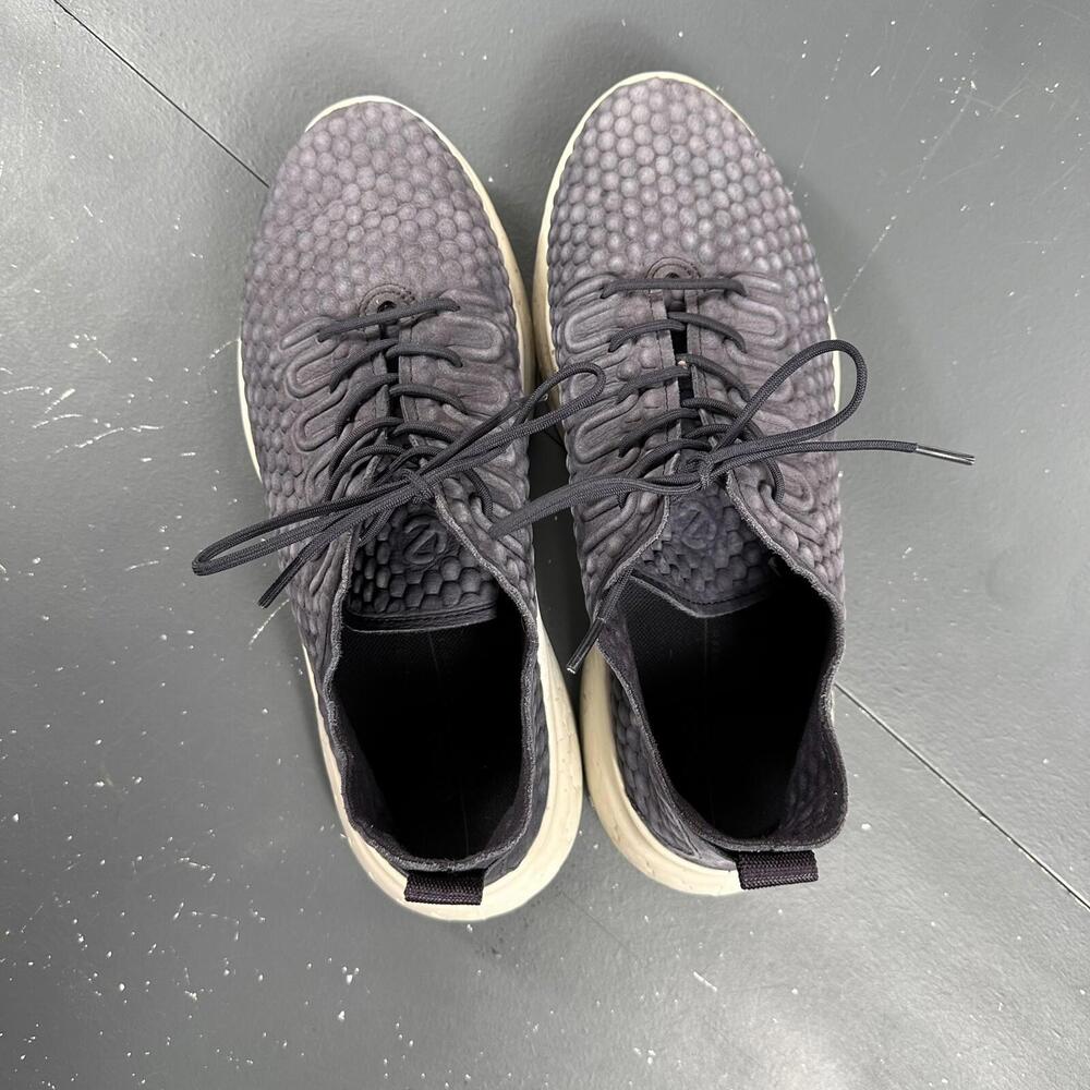 ECCo THERAP Shoes Mens 8/8.5 Blue Low Top Sneaker Casual Textured Bubble - Picture 7 of 11
